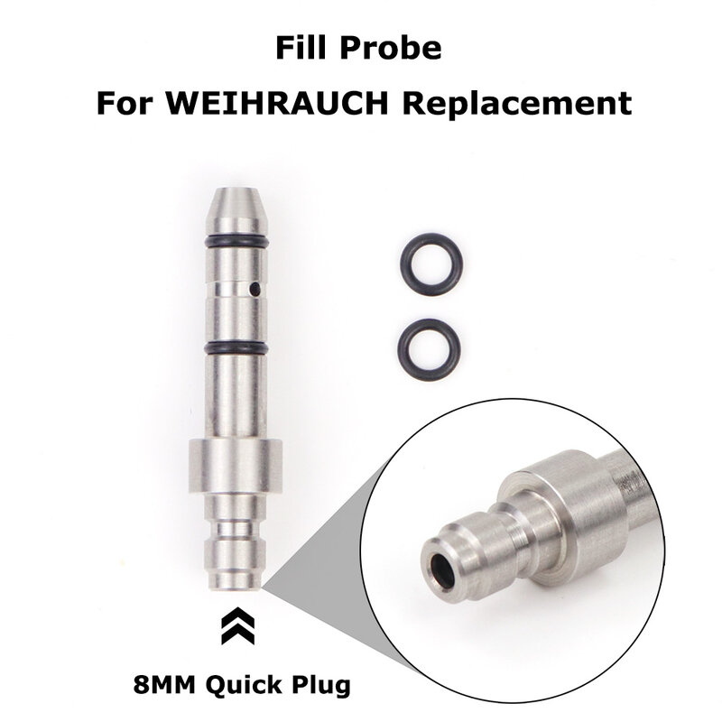 Quick Fill Probe ar enchimento, adaptador de carregamento para WEIHRAUCH, HW100, HW101, HW110, HW44 substituição