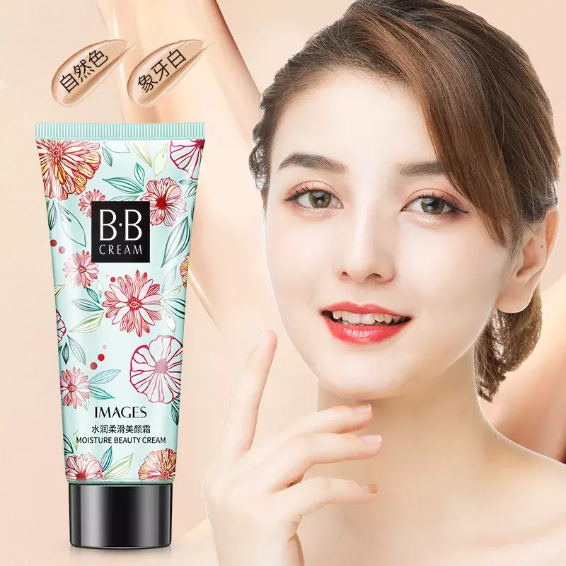 BB Cream Full Cover Face Base Liquid Foundation Makeup Waterproof Long Lasting Facial Concealer Whitening Cream Korean Make Up