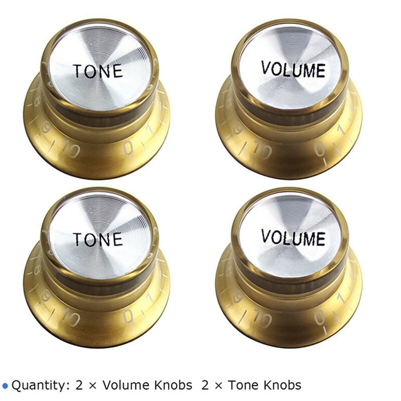 Basses Parts 2 Tone Knobs Guitar Parts 2 Volume Guitars Accessories Jacks Knobs Musical Instruments Repalcement Best