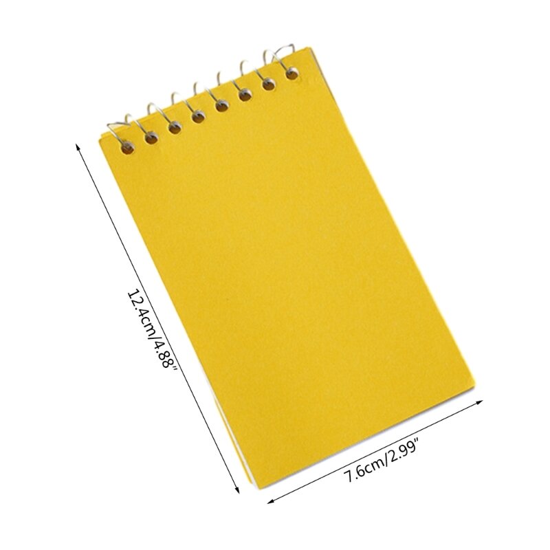 6x wirebound notebooks papelaria notebook fio bolso notebooks para escritório casa dropship