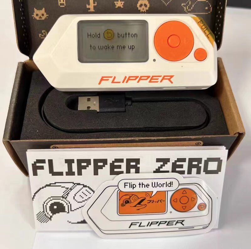 Flipper ontari- Pigments DolDave pour Geek, Original, Electronique, Open Source, Télécommande Multifonctionnelle, Annulation, Animal de Compagnie