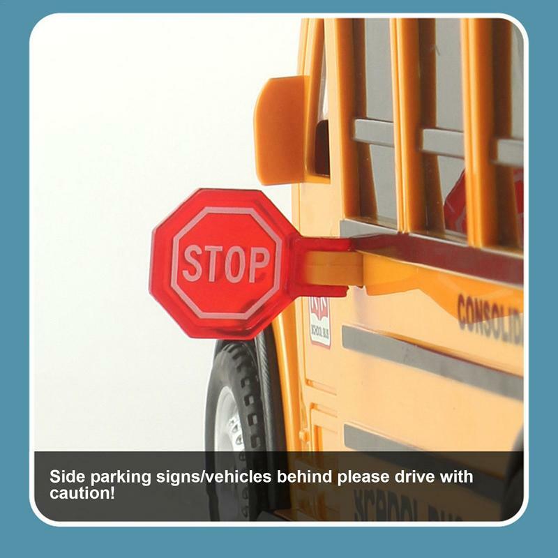Schoolbus Speelgoedauto Interactieve Speelwagen Duurzaam Uniek Hoge Simulatie Schoolbus Speelgoed Met Lichten En Geluiden En Openbaar