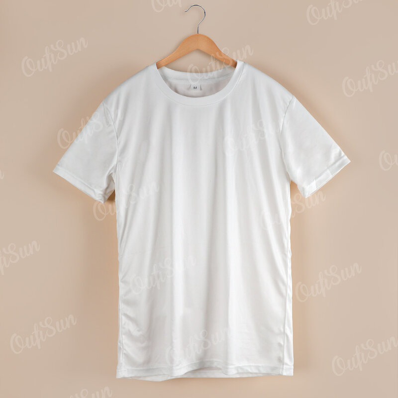 Мужская хлопковая футболка с круглым вырезом, с коротким рукавом и 3D-принтом