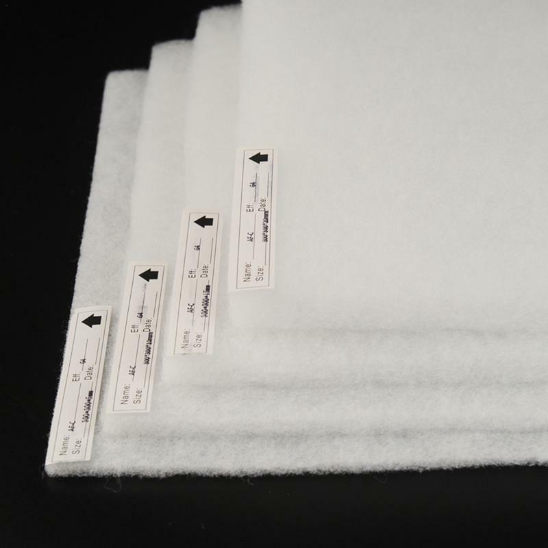 Tissu pré-filtre pour climatiseur, charbon actif, supporter ficateur HEPA, filtre à air, filtre à air, dimensions cm x 100 cm x 3 mm
