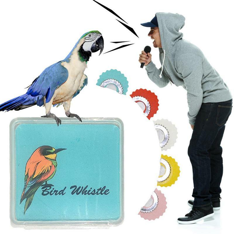 Silbato de pájaro creativo para niños y adultos, juguete educativo de broma, mordaza de trucos