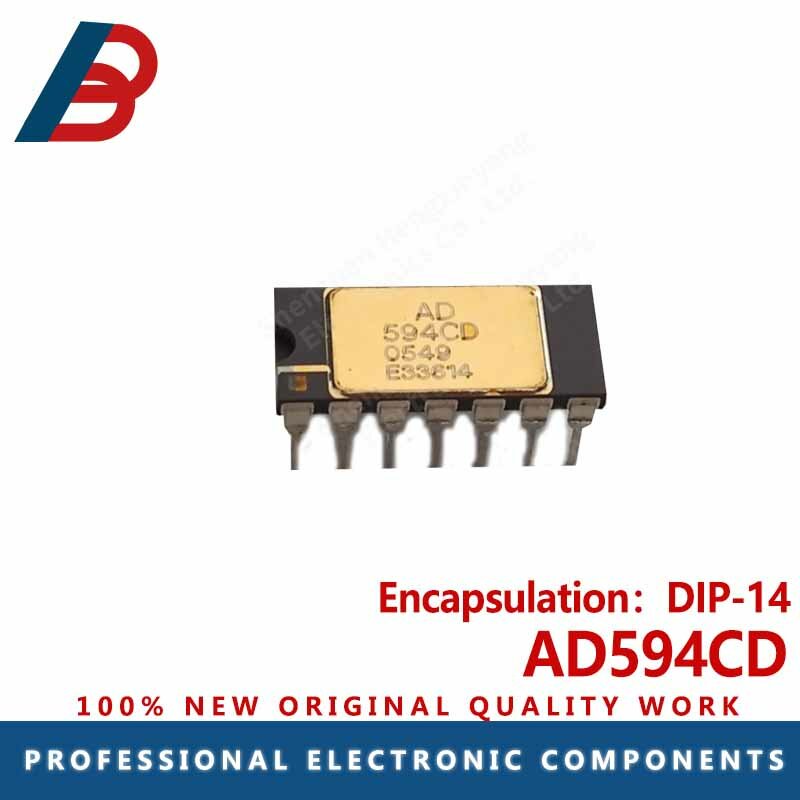 특수 앰프 칩, AD594CD 패키지, DIP-14, 1 개