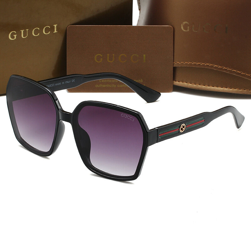 2024 Fashion Sunglasses Men Sun Glasses Women Metal Frame Black Lens Eyewear Driving Goggles UV400 B56