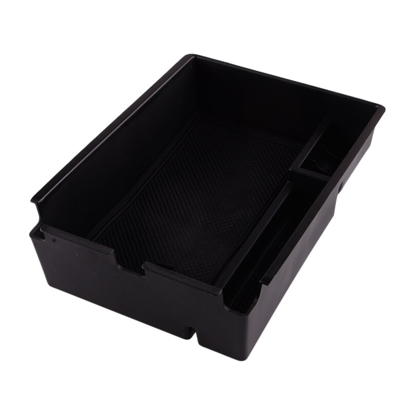 DWCX – boîte de rangement pour accoudoir de voiture, support de plateau avec tapis antidérapant adapté à Kia Sportage NQ5 2022, noir