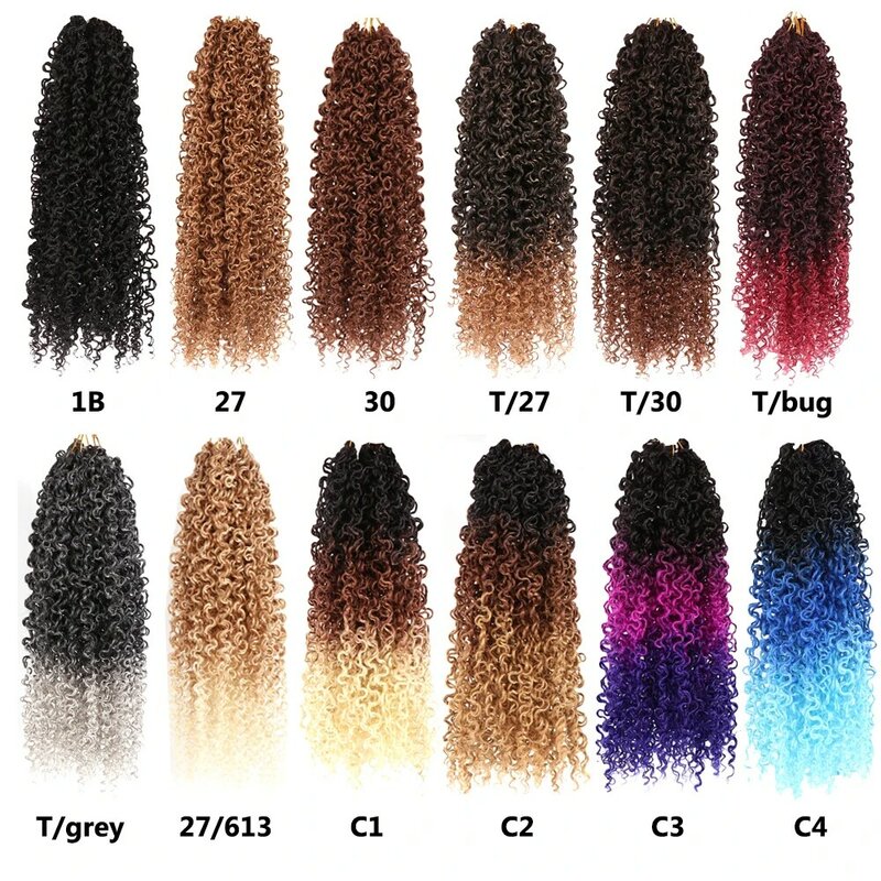 Ninho de cabelo-Tranças pré-torcidas Crochet para mulheres negras, cabelo trançado, torção paixão, Bohemian Yanky Twists, Kinky Hair