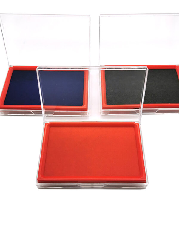 Rectangular Quick-drying Printing Mud Clear And Lasting Marks Red Blue Black Color Printing Table