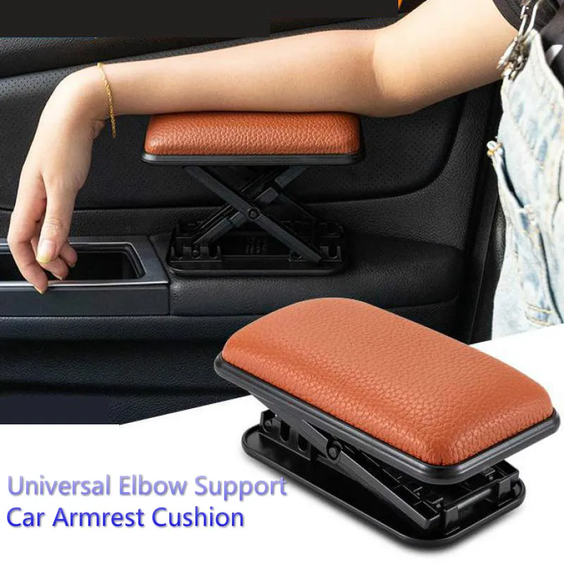 BAFIRE Car Door Armrest Cushion Adjustable Height Car Armrest Left Elbow Support Pad Anti-Fatigue Car Door Armrest Rest Pad 2022