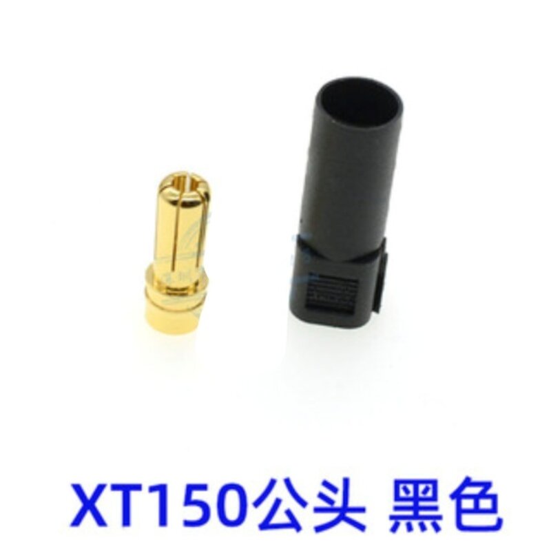 10pcs (5pairs） Original  XT150 Connector Adapter 6mm Male Female Plug 120A Large Current High Rated Amps For RC LiPo Battery