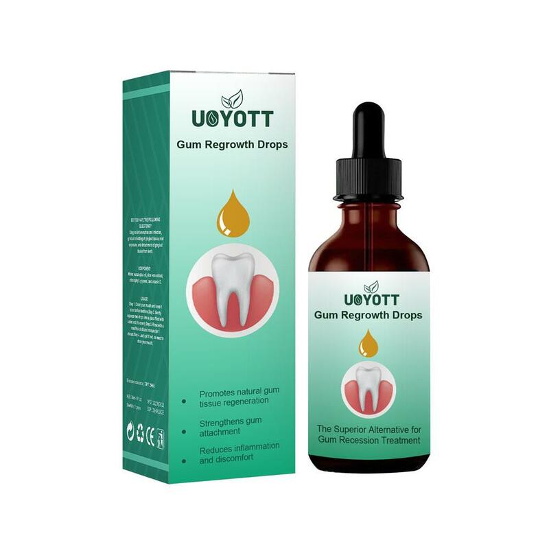 Productos para el cuidado de las encías, líquido para reparación de encías, crecimiento Natural, U6O9, 30ml