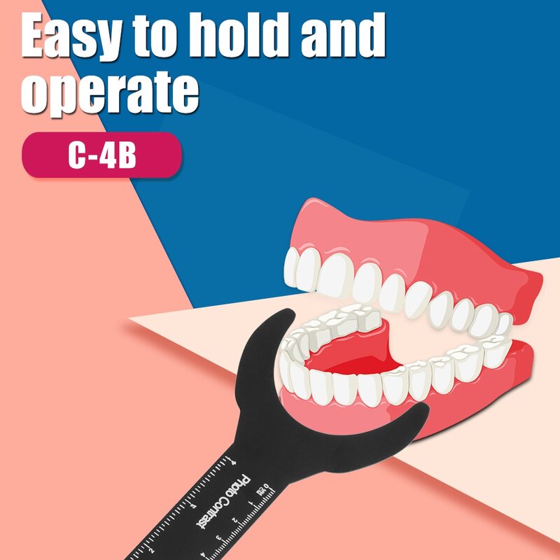 Nowy kontrastowy obraz stomatologiczny na czarnym tle z oralnym kontrastem do fotografii podniebiennej z narzędziami dentystycznymi do autoklawu
