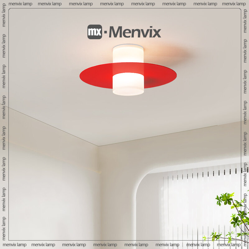 Lámpara LED de techo para pasillo, iluminación creativa nórdica moderna para el hogar, montada en superficie para dormitorio, sala de estar, pasillo y balcón