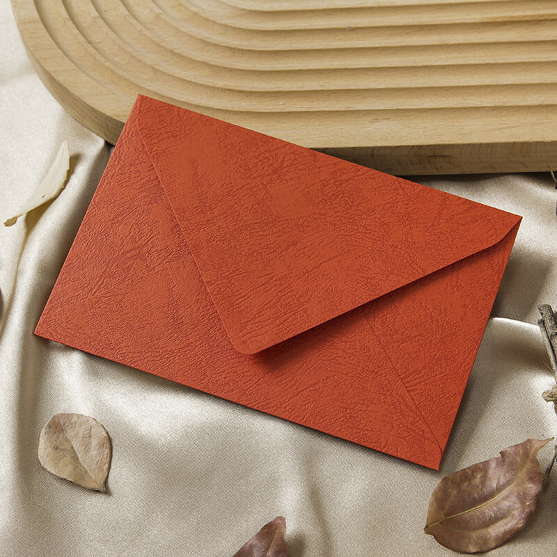 30 pçs/lote envelope de alta qualidade para convites de casamento papelaria de negócios papel treeline estilo ocidental extrato envelopes