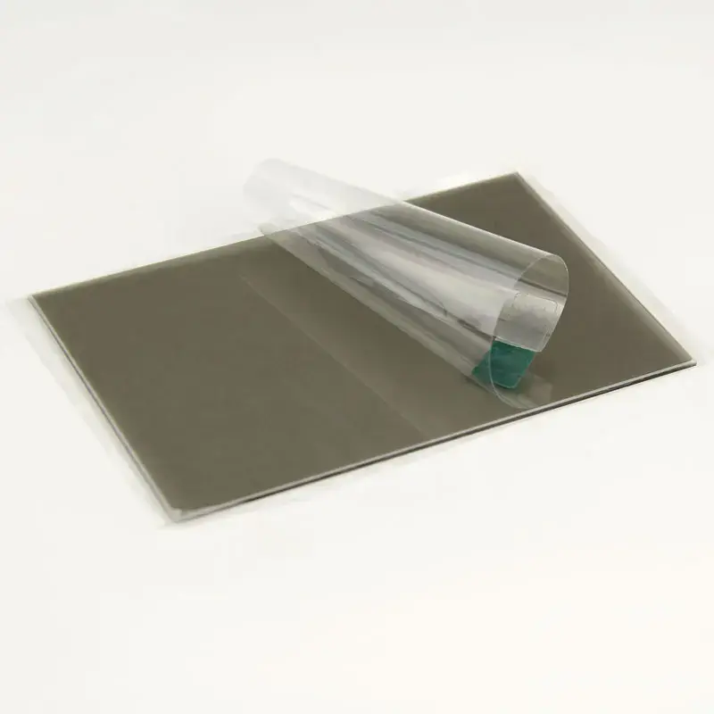 5.8 polegadas mini lcd projetor polarizando filme de vidro óptico polaroid diy acessórios do projetor polarizador de proteção de calor