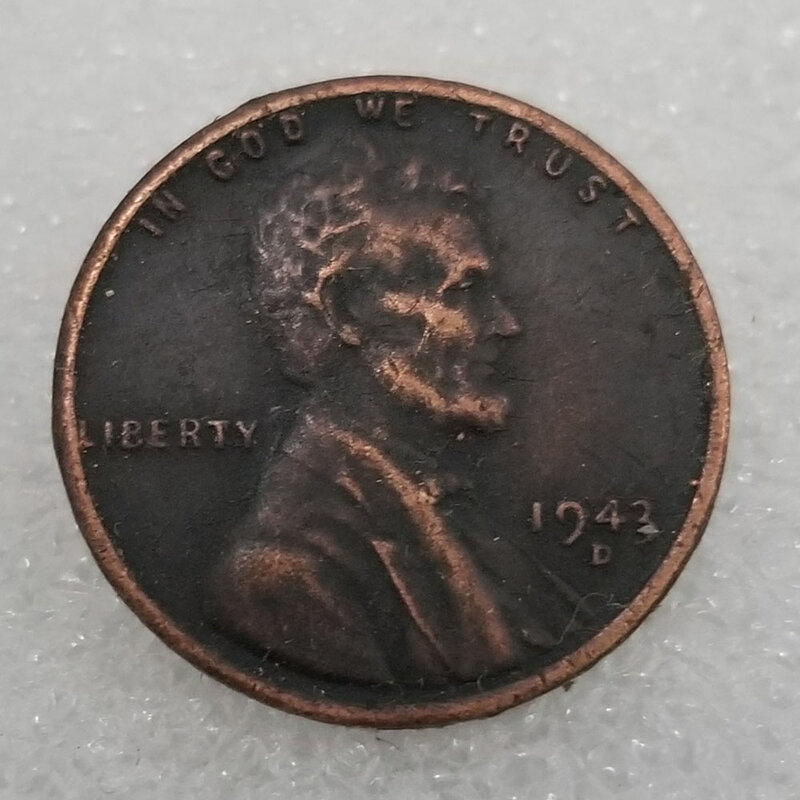 1843 koin seni pasangan mewah Liberty historis/koin keputusan kelab malam/koin saku peringatan keberuntungan + tas hadiah