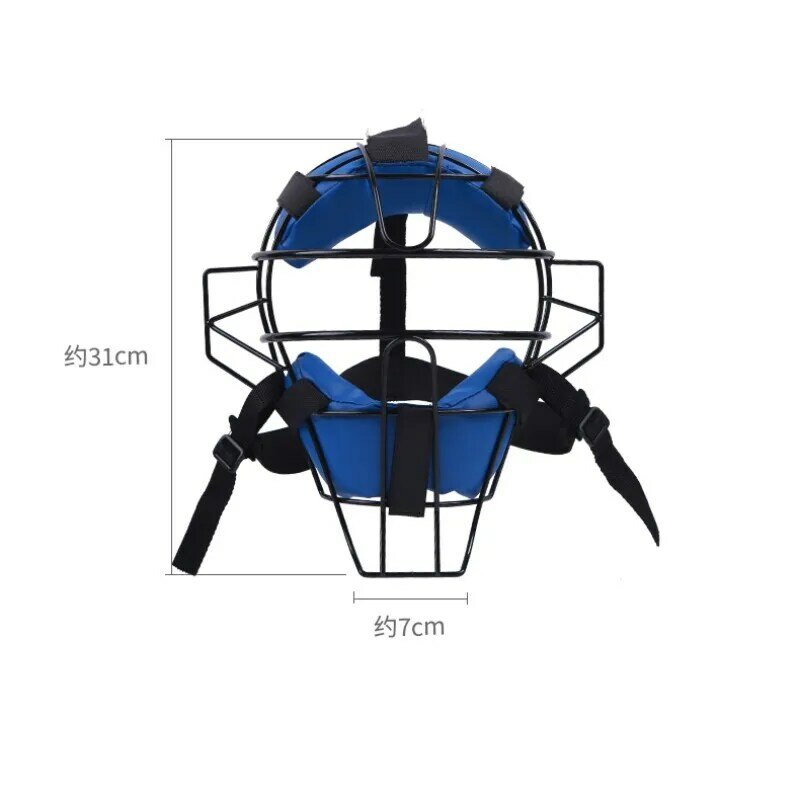 Бейсбольный Софтбол защита головы для детей и взрослых классическое Спортивное тренировочное снаряжение защита Регулируемая стальная защитная маска для лица