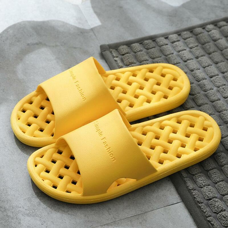 Zapatillas de verano antideslizantes para mujer, sandalias con textura, cómodas, 1 par