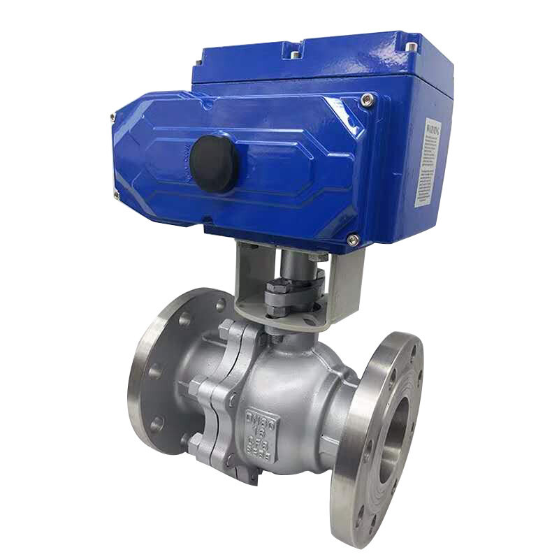 Good Quality Wcb Brass Forged Steel Screw Electric Actuator Water Meter Ball Valve