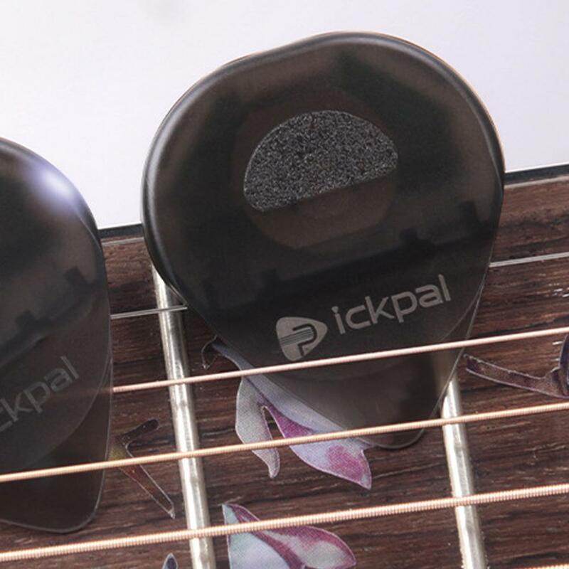 JEPick-Ensemble de plectres lumineux à LED pour ukulélé, guitares acoustiques, folk, électriques, épaisseur 0.5mm