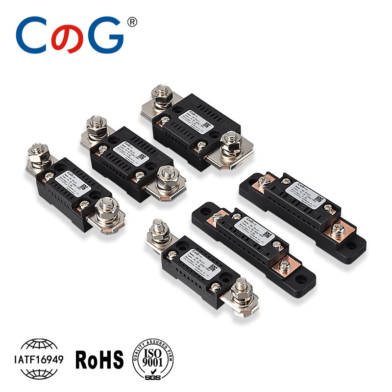 Resistor de derivação atual CG FL-2C Shunt, 10A 20A 50A 100A 150A 200A 300A 400A 500A 600A 750A 75mV DC, com amperímetro base, fabricante