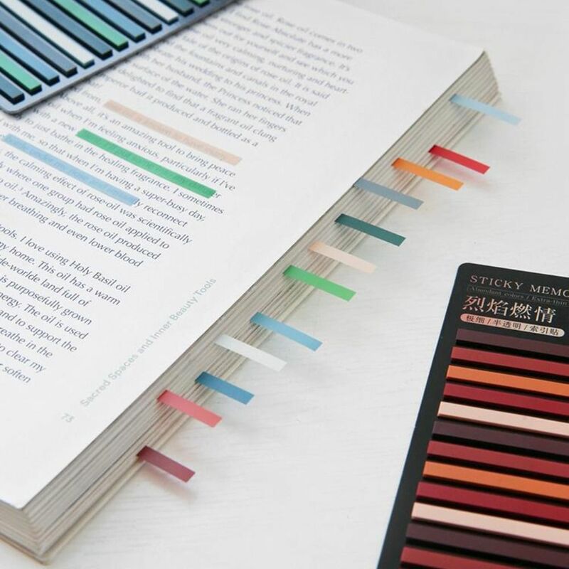DIY Bookmark Adesivos decorativos, Material de escritório, Papelaria Estudante, Sticky Notes, Etiqueta de leitura, Índice Adesivos, 300 Sheets