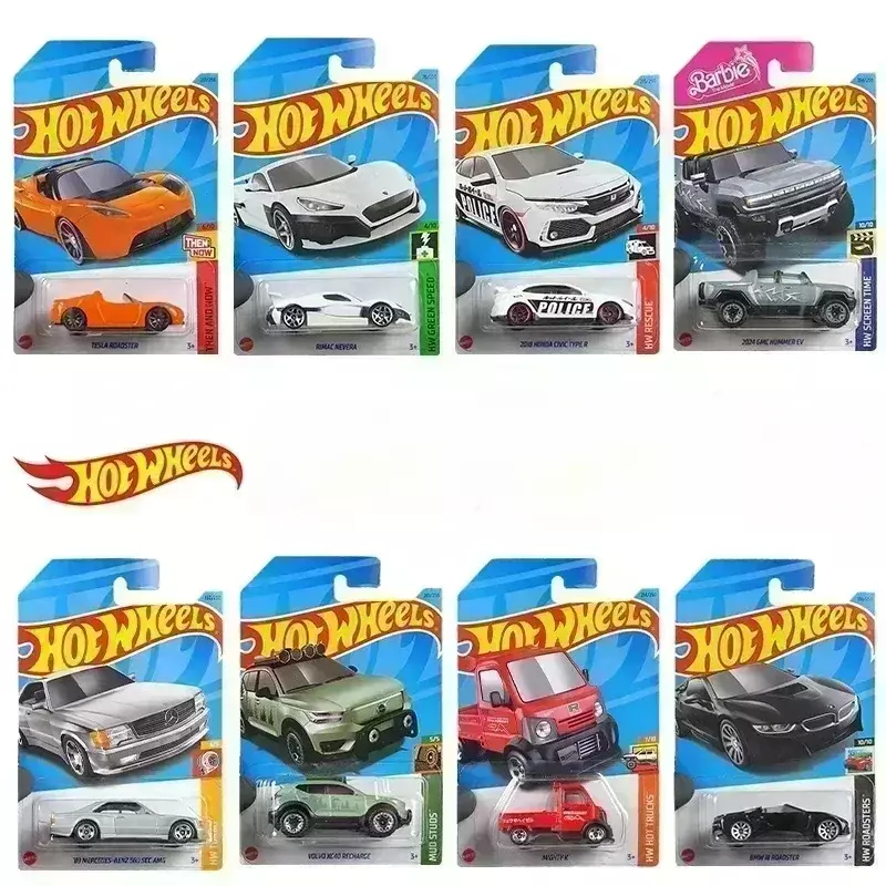C4982/23-m Originele Hot Wheels Auto Transport Serie Sport Carro 1/64 Legering Diecast Benz Hummer Toyota Kids Speelgoed Voor Jongens