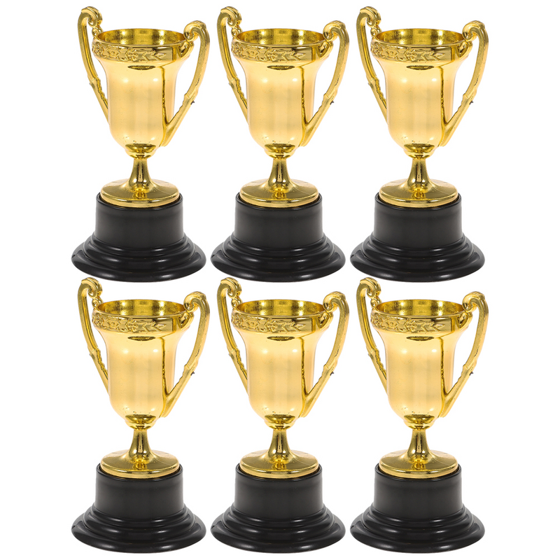 Mini Troféu De Esportes De Plástico Para Crianças, Troféus, Copa De Futebol De Ouro, Recompensa Vencedor, Troféu De Futebol, Toy Baseball Awards