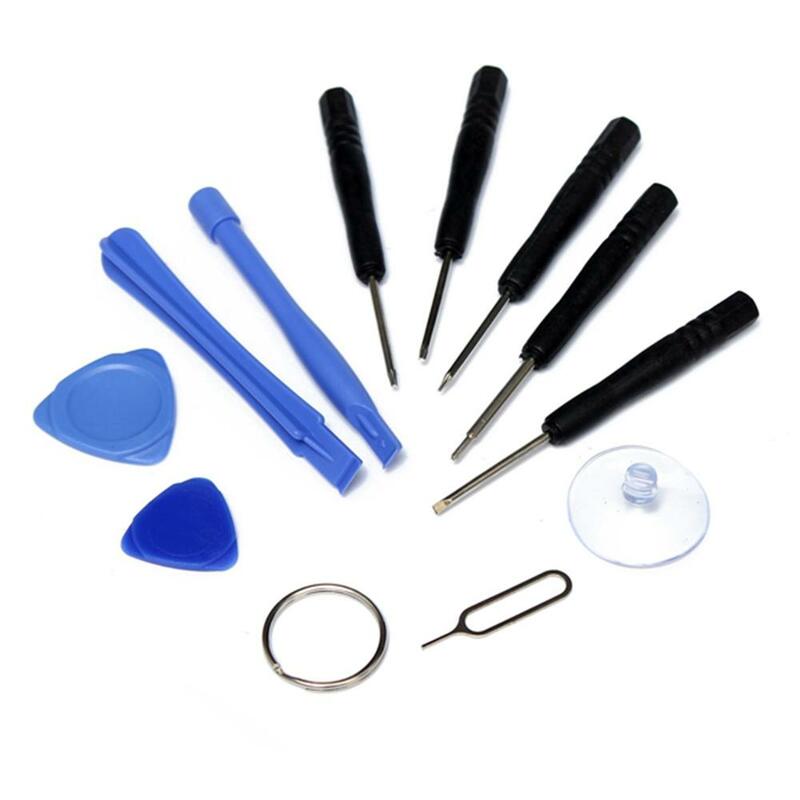 Kit d'outils de réparation de la barre de levier pour l'ouverture de l'écran du téléphone portable, démontage du téléphone portable, jeu de tournevis pour IPhone Samsung Xiaomi 11 pièces/ensemble