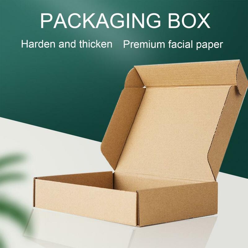 Caixa De Papel Retangular Para Express, Caixa De Embalagem Durável, Papelão Multifuncional, Resistente E Prático, Conveniente