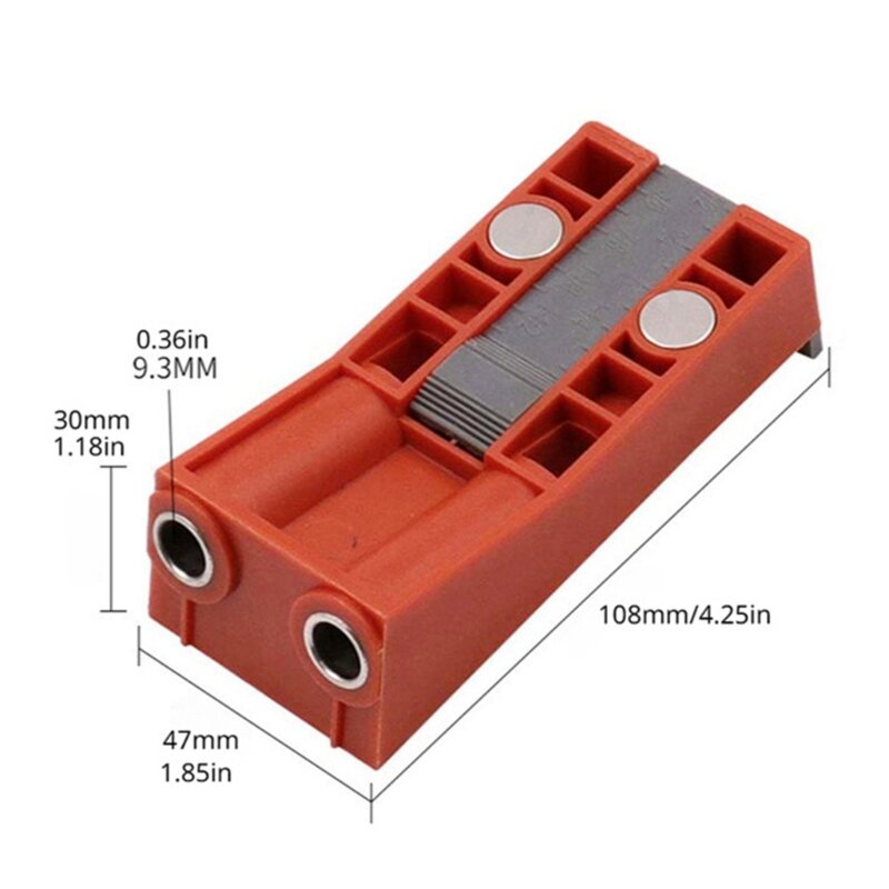 Pocket Hole Jig Dowel Drill Joinery Carpenters Woodwork Guides Joint Tool