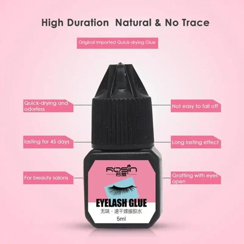 5ml Grafted Eyelash Glue Beginner Unscented Glue Eyelash Shop Glue Professional Makeup For Women