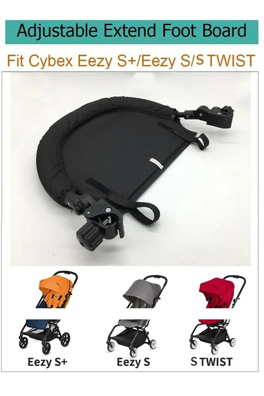 COLU KID® Stroller Accessories Seat Extend Board Adjustable Footboard Footrest ,Knapsack for Cybex EEZY S S+ S STWIST Baby Pram