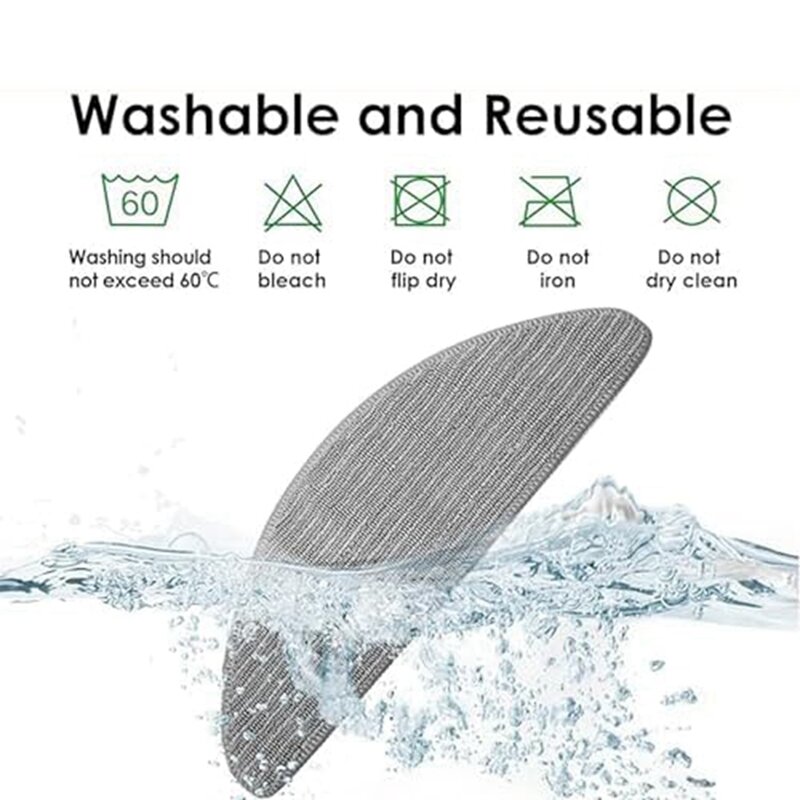 Mop Cloths Pads Rags Replacement Accessories For Irobot Roomba Combo I5, I5+,J5, J5+ Vacuum Cleaner