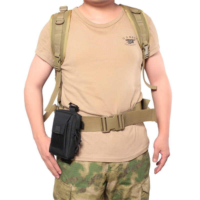 Tactical waist Bag Outdoor Emergency edc pouch Phone Pack Sports Climbing Running Accessories Military Tool Hunting Bags
