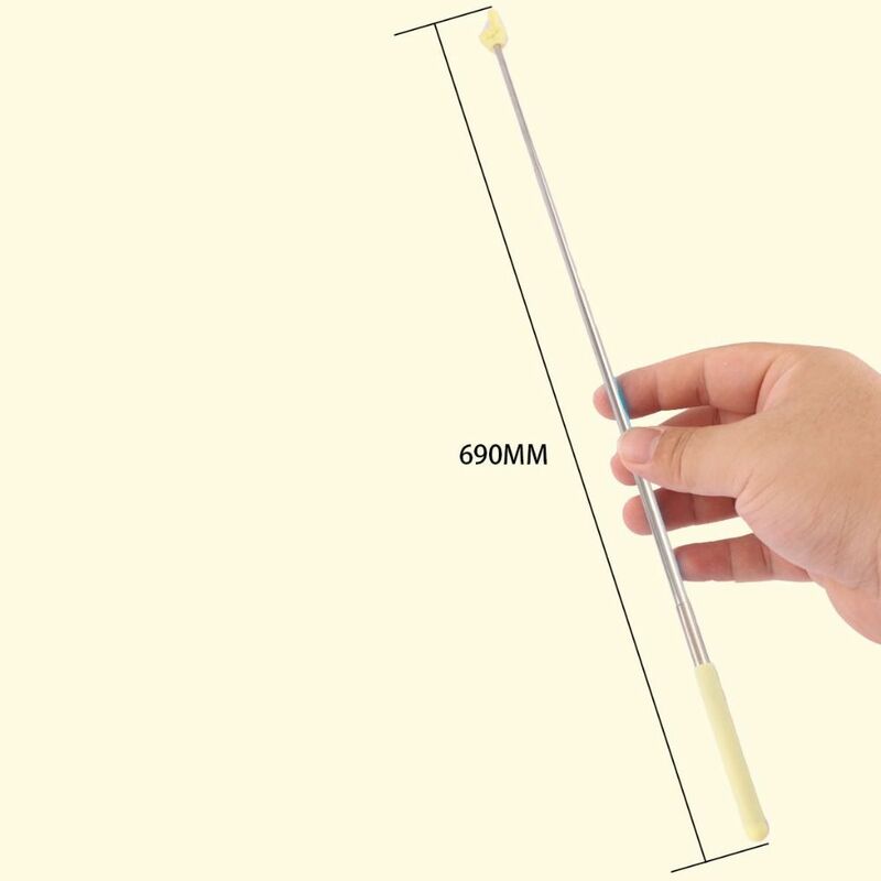Einziehbare Lese anleitung Zeiger Teleskop Finger form Handheld Tafel Presenter Stick tragbare Mini
