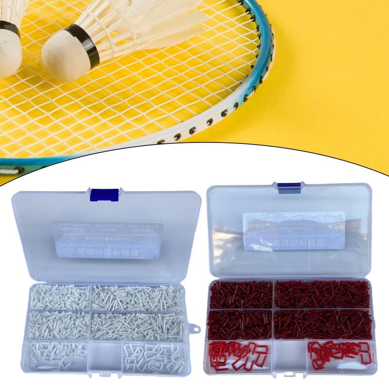 Œillets de raquette de badminton, protecteur de ficelle, outils d'agrafage en nylon pour l'entretien, accessoires de réparation, 1240x