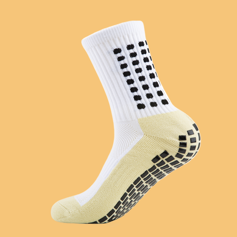 3/5 paia 2024 calzini da calcio antiscivolo di alta qualità alla moda per donna uomo Outdoor Sport Grip calcio Yoga calzini a tubo alto