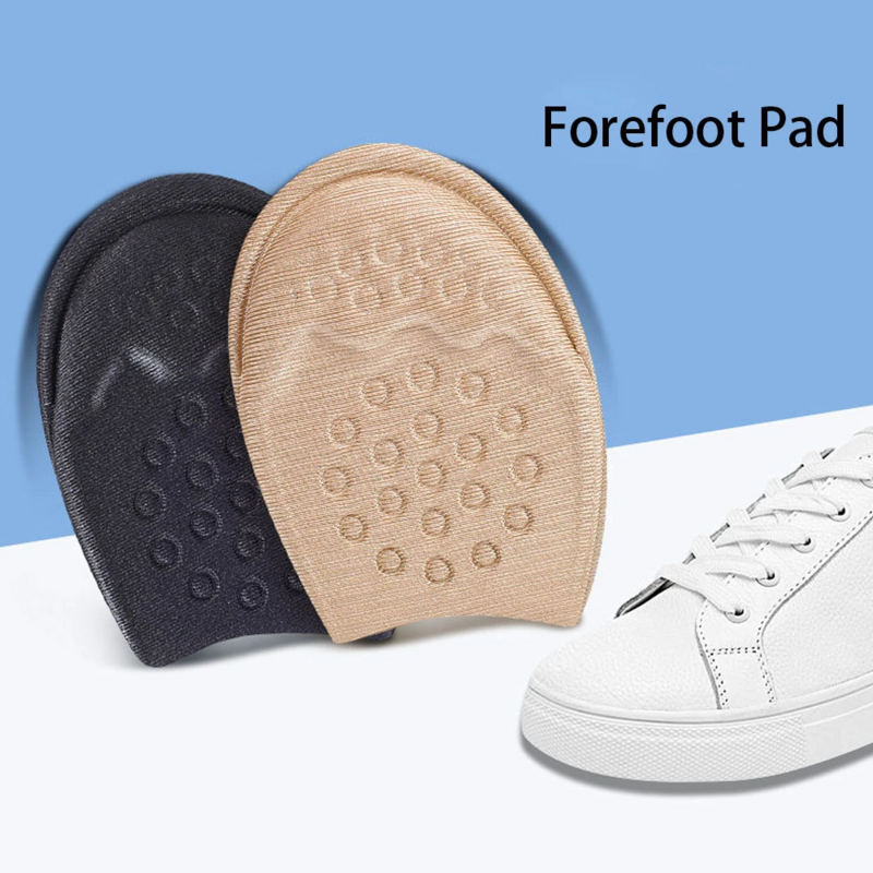 Mezze solette per inserti per scarpe inserto per avampiede cuscino per suola antiscivolo ridurre le dimensioni delle scarpe Filler tacchi alti cuscinetti per scarpe antidolorifici