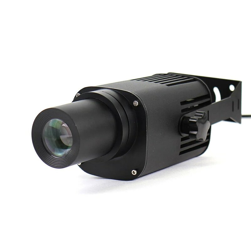 Lampu proyektor logo gobo laser lampu iklan led zoom 3d kustom luar ruangan tahan air pola warna penuh