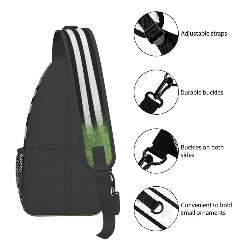 Paski z sokiem z buraków torba typu Crossbody Sling Bag mała torba piersiowa plecak na ramię plecak na sportowe torby turystyczne