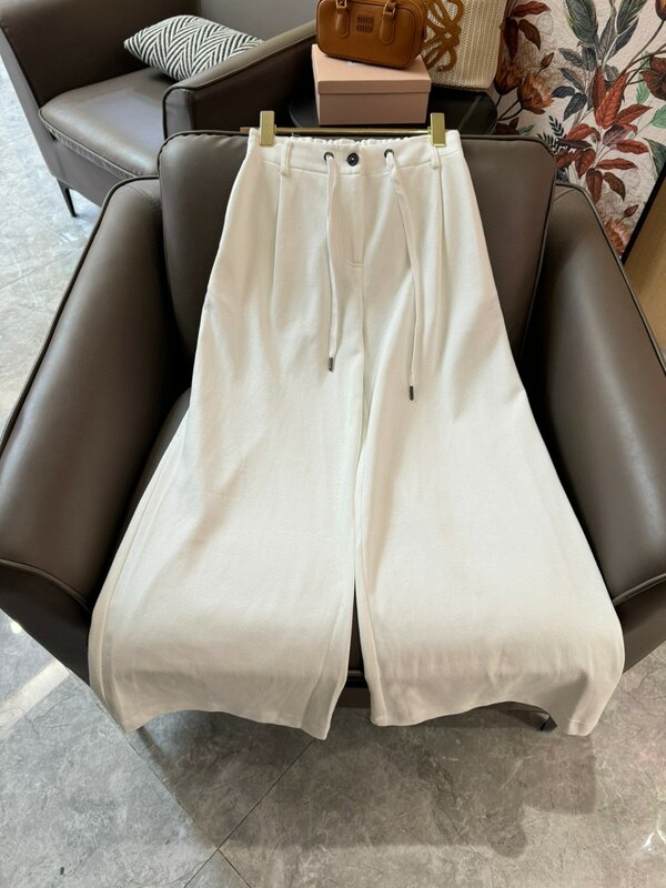 Summer casual cotton comfortable sporty pants suit