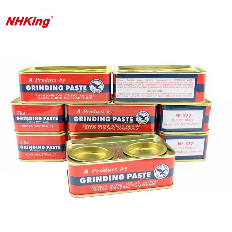 NHKING 277 스틸 샌딩 페이스트 그라인딩 컴파운드, 정밀 연마용, 이상적인 엔진 밸브 실린더 그라인딩 페이스트, 1 박스