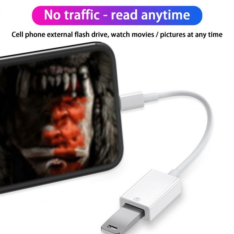 Convenient Phone Converter Widely Compatible Card Reader Fast Transfer USB2.0 to Type-C USB Disk Converter  Connecting