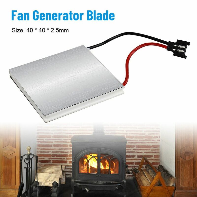 Motor Set Graphite Sheet Warmtegeleiding Fan Generator Blade Haard Fan Accessoires Thermo-elektrische Generator