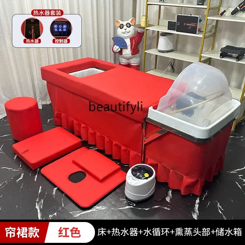 Beauty Shampoo Chair Does Not Need to Connect the Downcomer with Storage Tank Water Heater chaise de coiffure