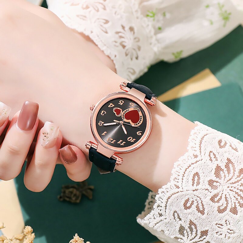 2023 New Luxury Leather Lover orologi Fashion Temperament orologio al quarzo per uomo donna coppia orologio orologio da polso da amante relógio