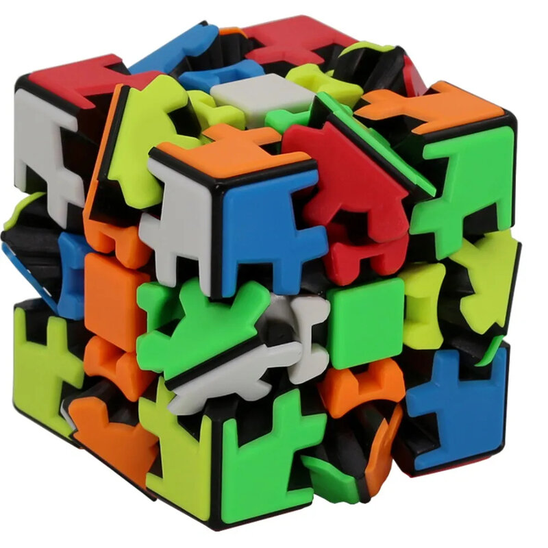 Cubo de engranaje mágico profesional, rueda de engranaje, cilindro Pyramind, juguetes de la serie Puzzle, juego Twist, regalos, 3x3x3